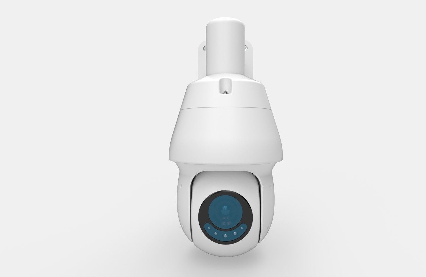 Security Camera M2 Low-poly 3D model_3