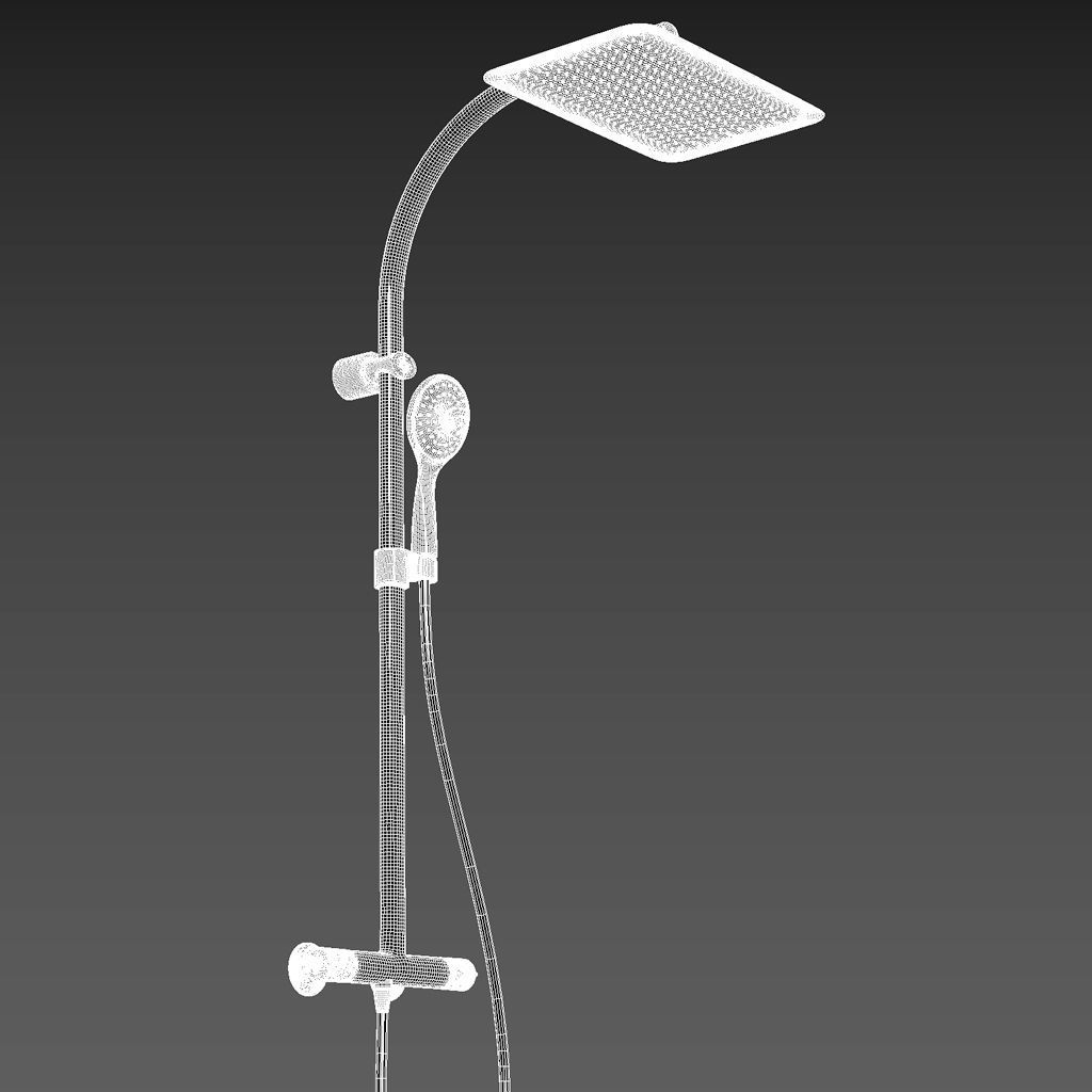 Shower System Jacob Delafon TALAN 3D model_3