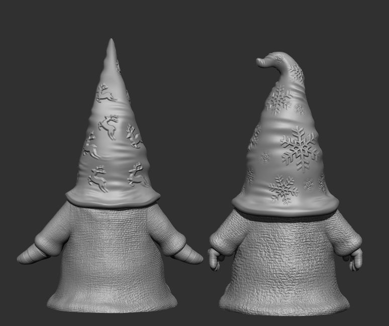 Erik and Frida Gonk 3D print model_1