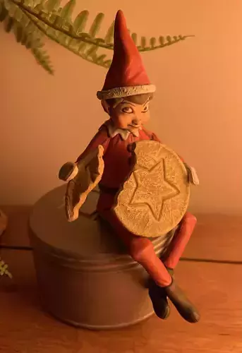 Elf on a shelf squid game style  3D print model