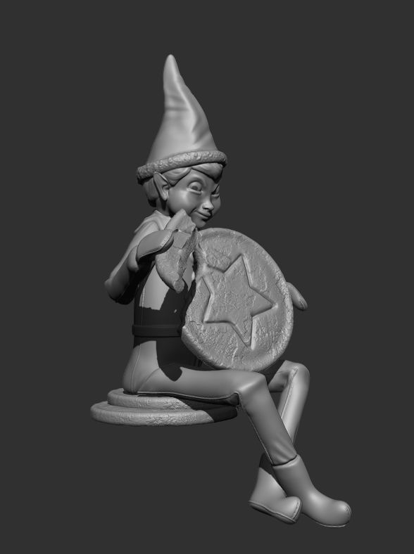 Elf on a shelf squid game style  3D print model_4