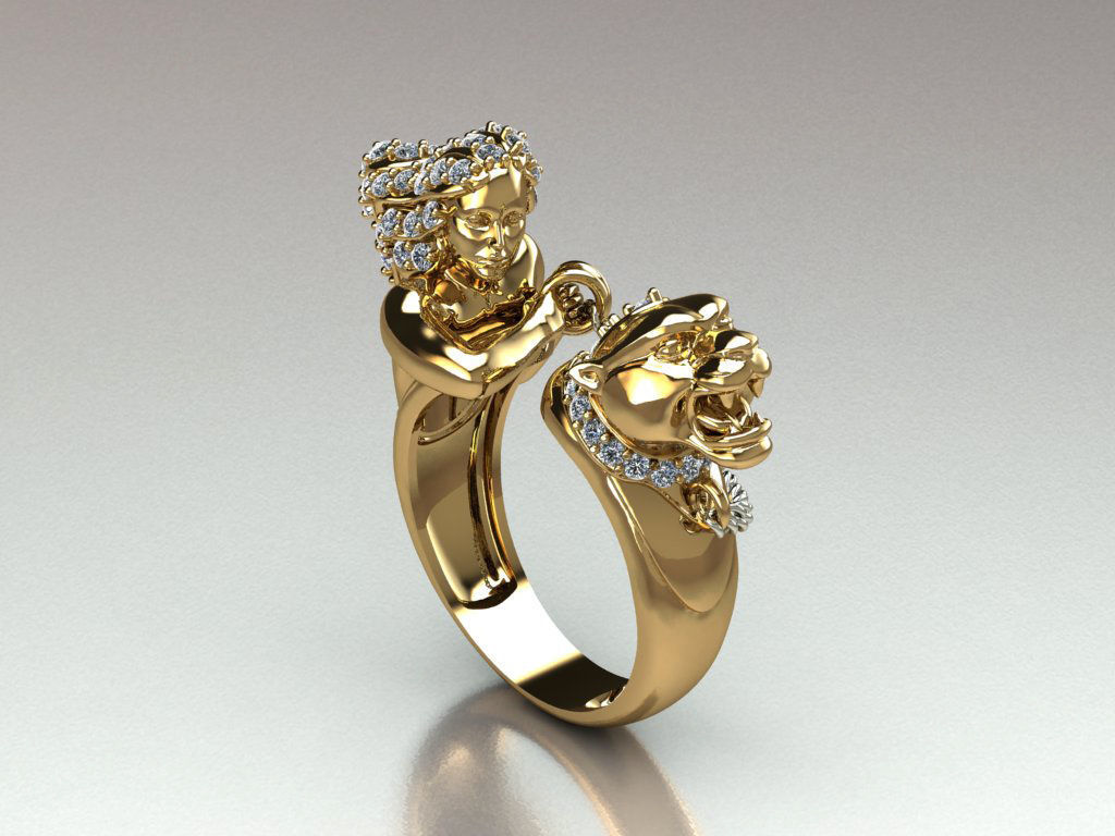 Ring R 56 3D print model_1