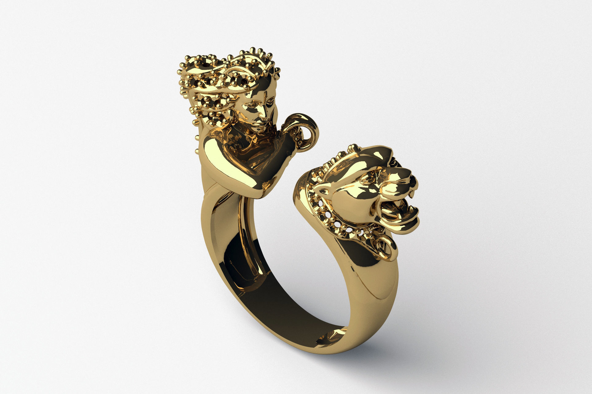 Ring R 56 3D print model_2