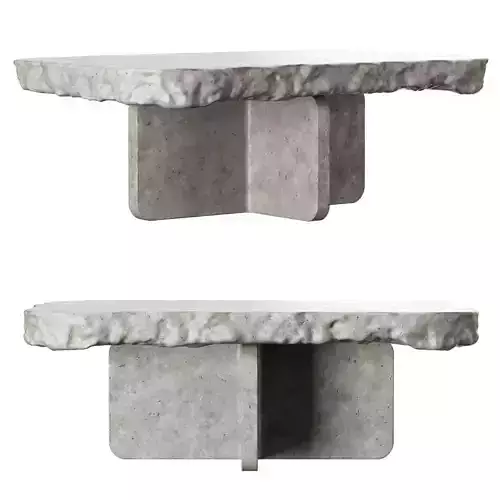 Richard concrete table by Bpoint 