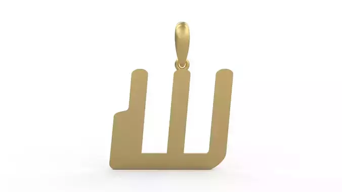 Initial Letters Pendant Videophreak W