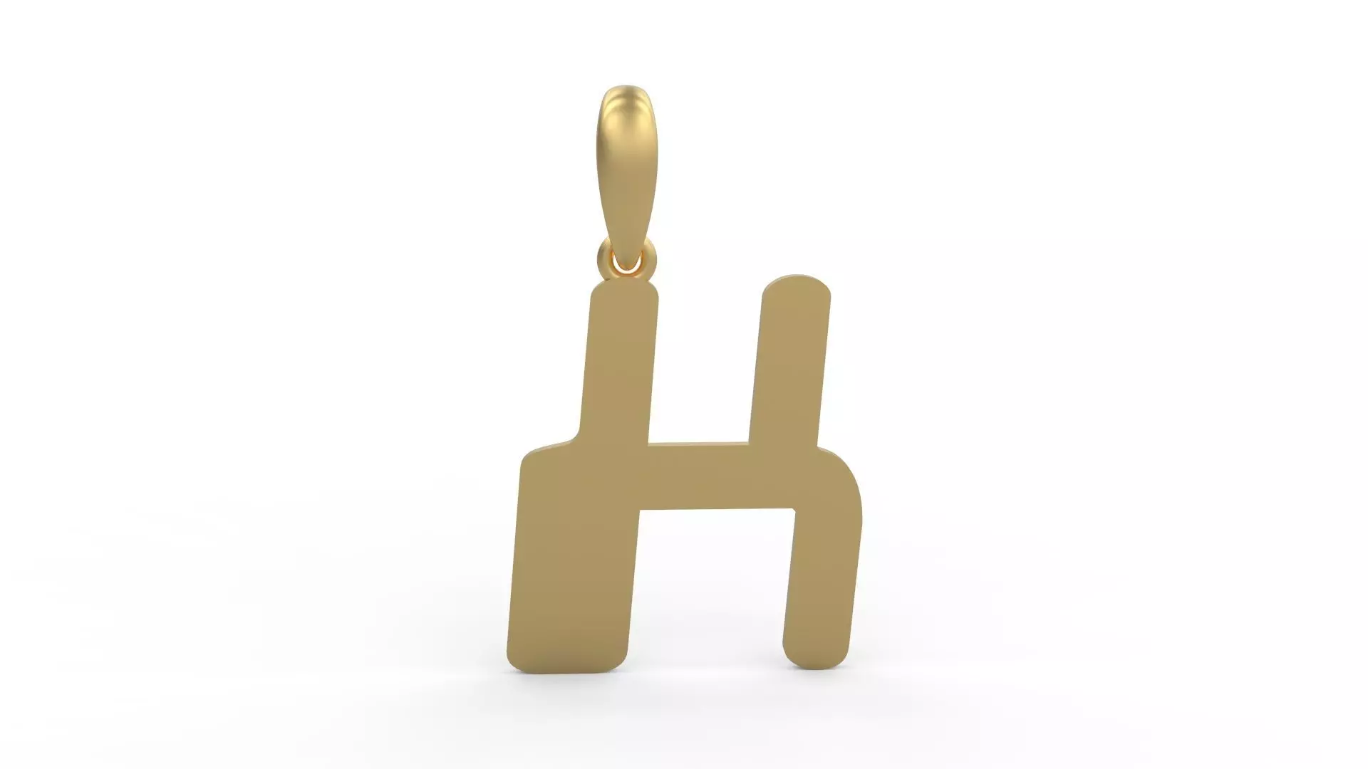 Initial Letters Pendant Videophreak X 3D print model