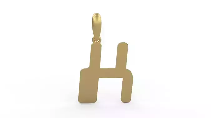 Initial Letters Pendant Videophreak X