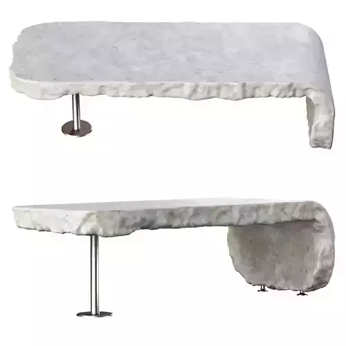 Richard concrete bar counter by Bpoint  3D model