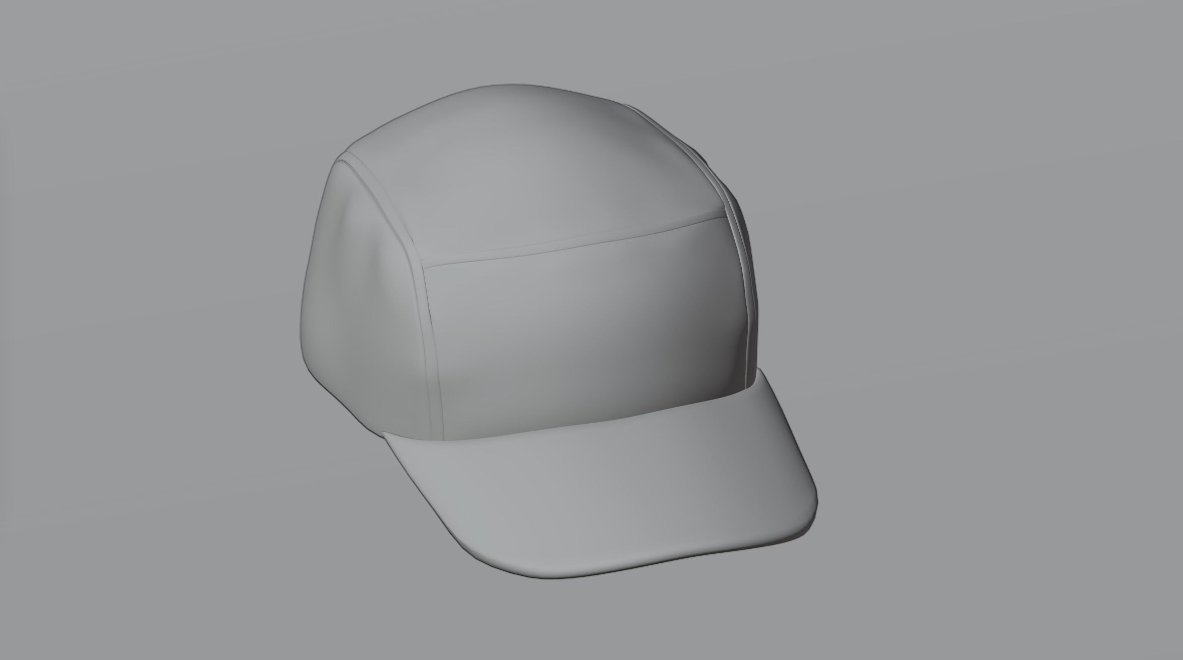 Cap 4 baseball 3D model_1