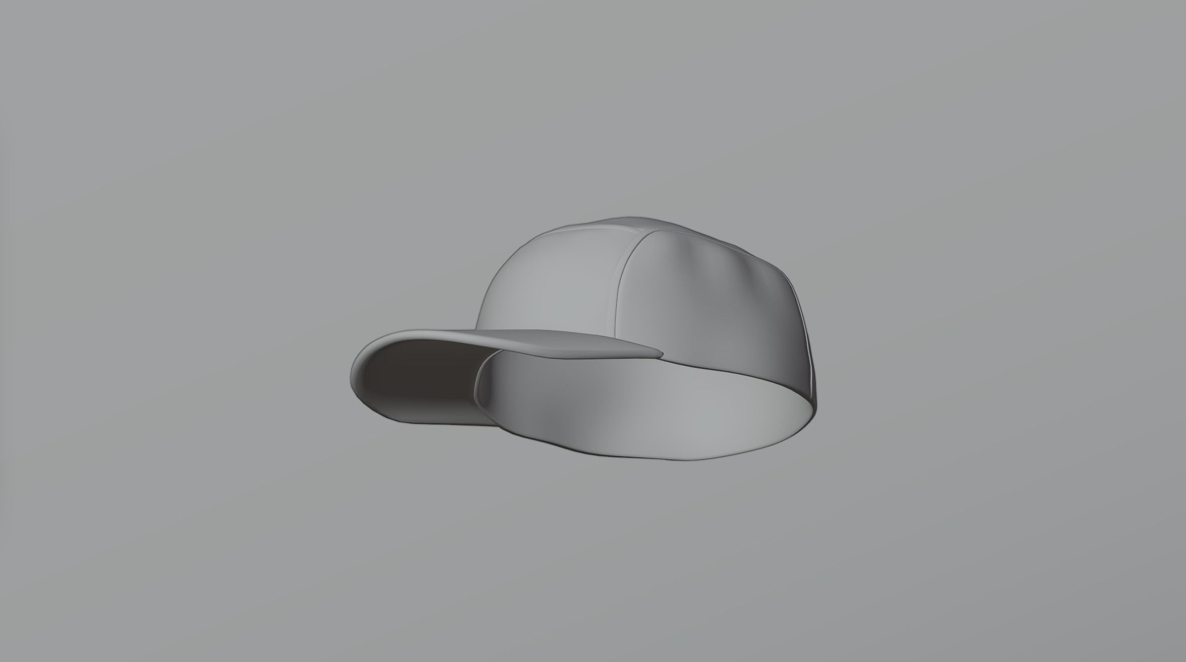 Cap 4 baseball 3D model_5