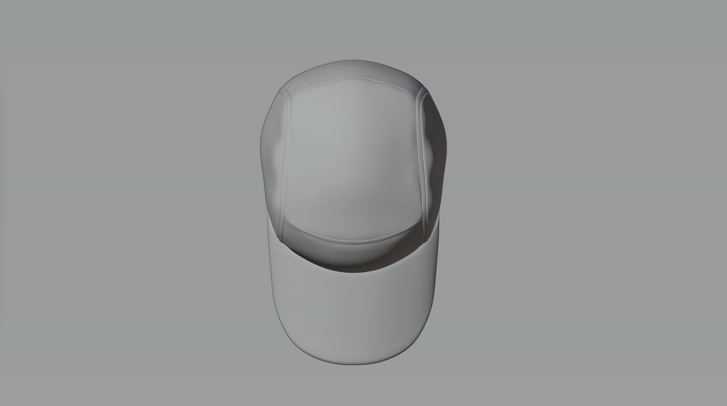 Cap 4 baseball 3D model_4
