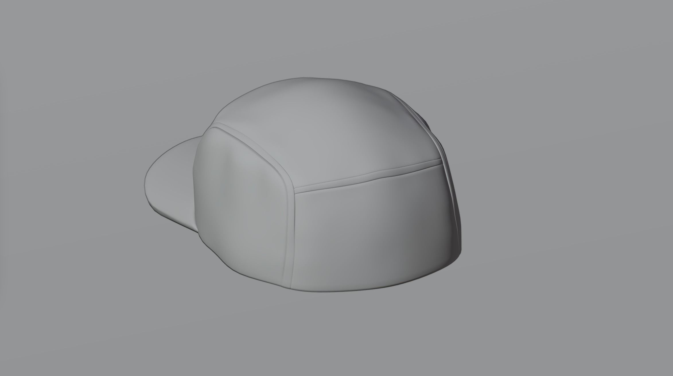 Cap 4 baseball 3D model_3