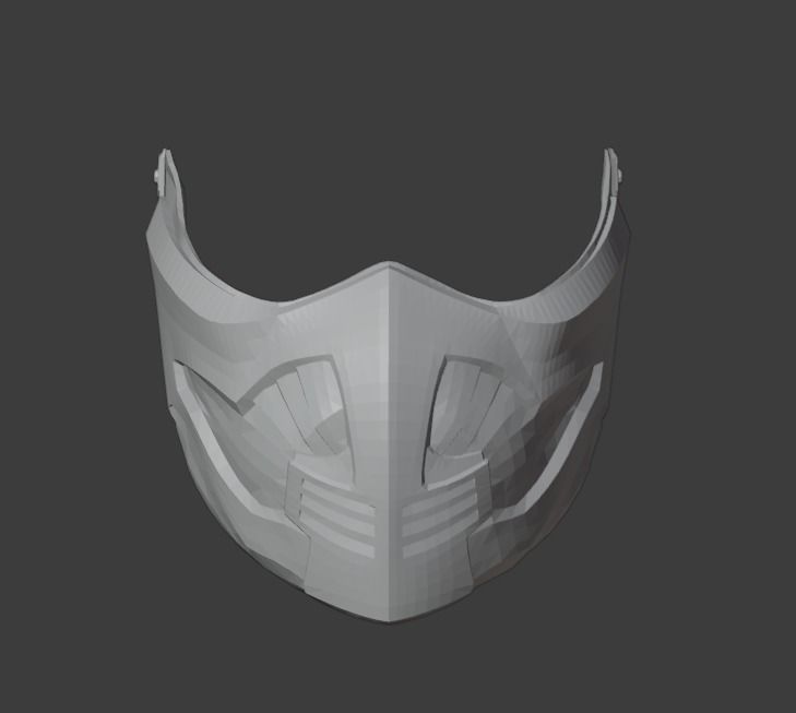 Pack with 19 Scorpion Masks 3D print model_15
