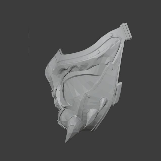 Pack with 19 Scorpion Masks 3D print model_55