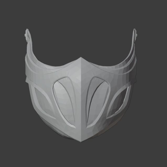 Pack with 19 Scorpion Masks 3D print model_27