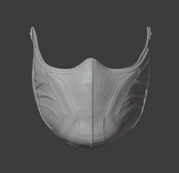 Pack with 19 Scorpion Masks 3D print model_24