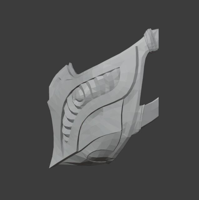 Pack with 19 Scorpion Masks 3D print model_40