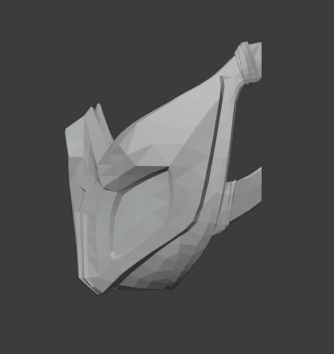 Pack with 19 Scorpion Masks 3D print model_7