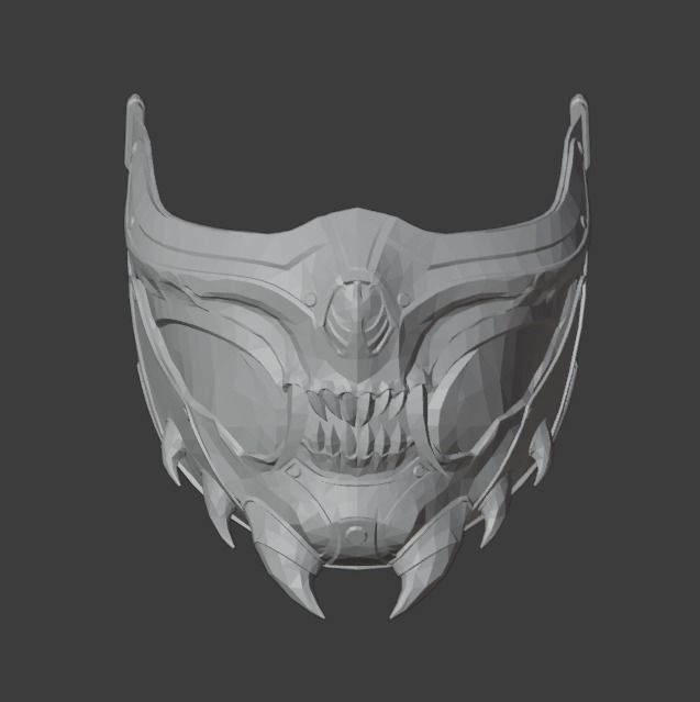 Pack with 19 Scorpion Masks 3D print model_54
