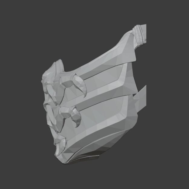 Pack with 19 Scorpion Masks 3D print model_13