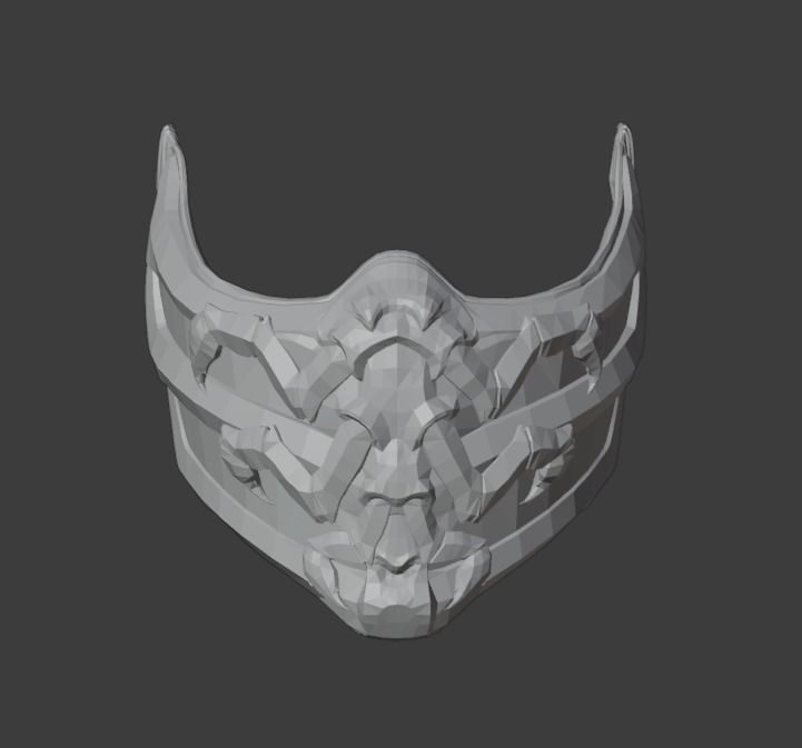 Pack with 19 Scorpion Masks 3D print model_12