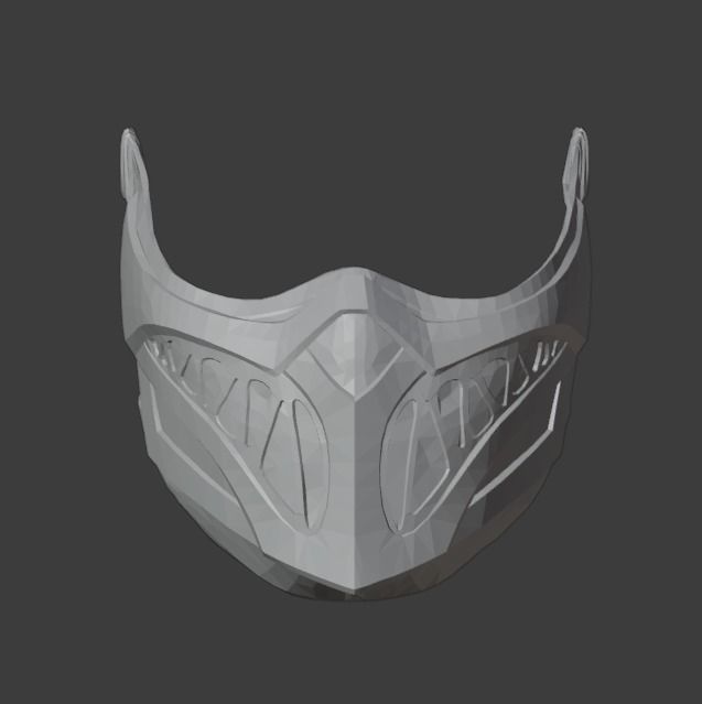 Pack with 19 Scorpion Masks 3D print model_45