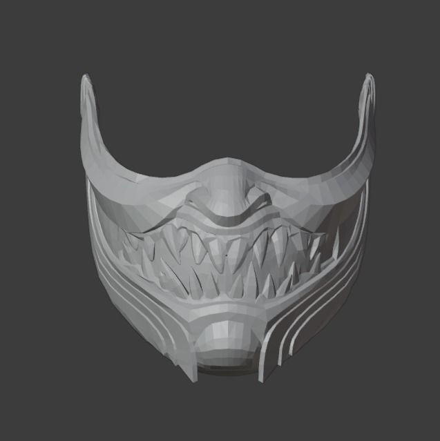 Pack with 19 Scorpion Masks 3D print model_33
