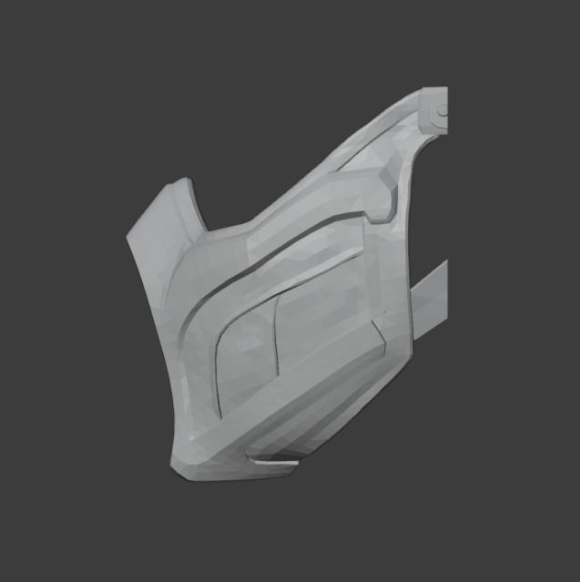 Pack with 19 Scorpion Masks 3D print model_31