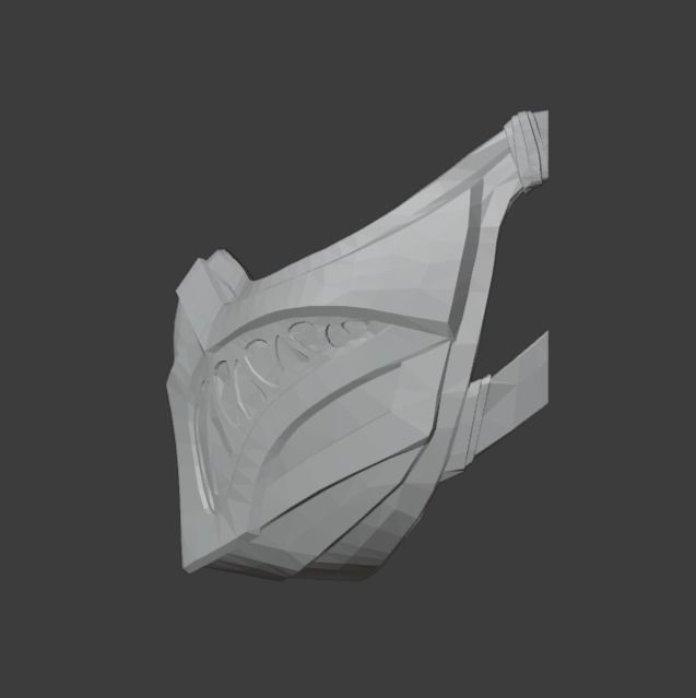 Pack with 19 Scorpion Masks 3D print model_46