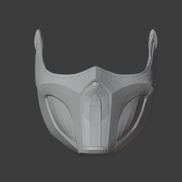 Pack with 19 Scorpion Masks 3D print model_51
