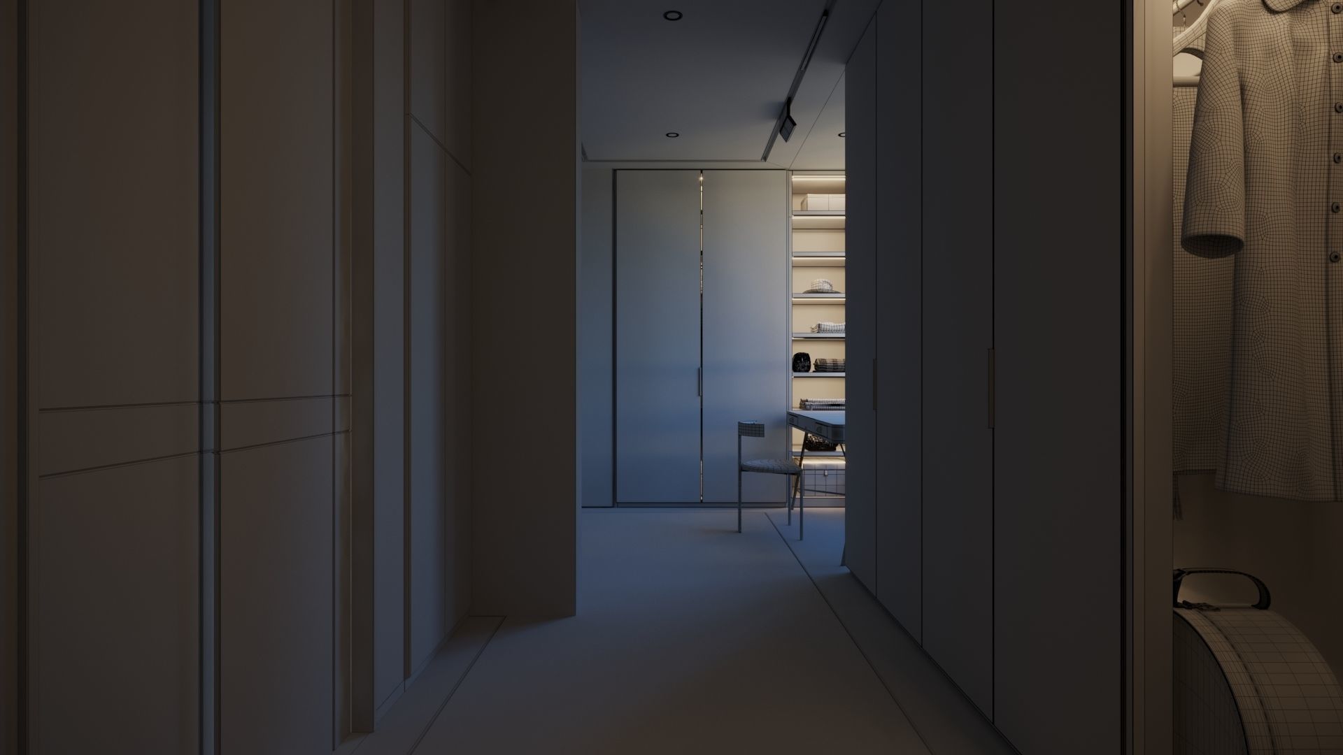 Dressing room 03 3D model_4