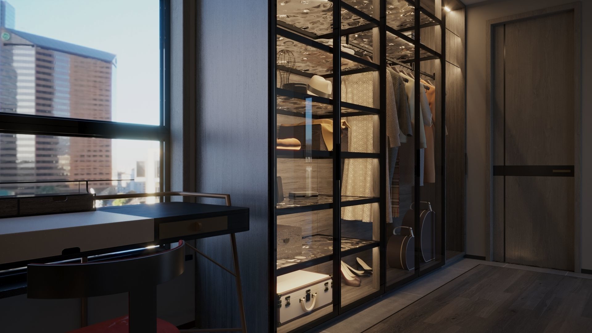 Dressing room 03 3D model_1