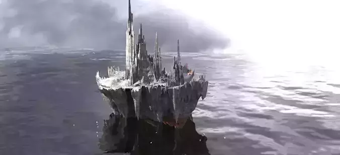 Floating Mountain valiant fortress