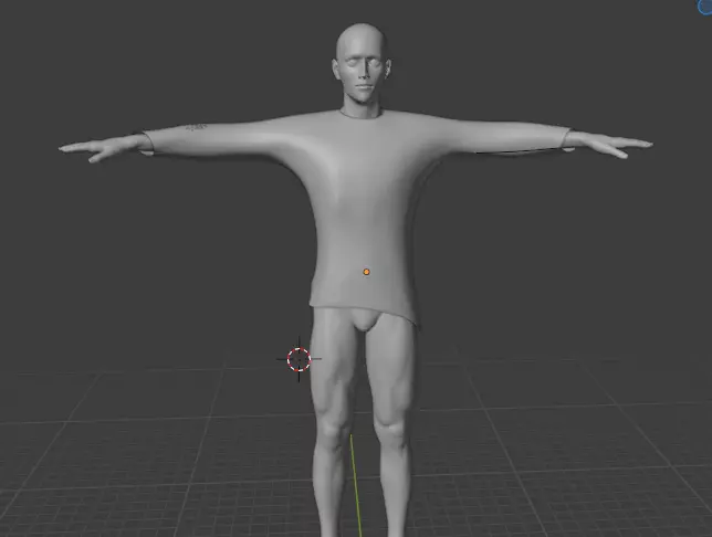 Chatacter base model Free 3D model_0