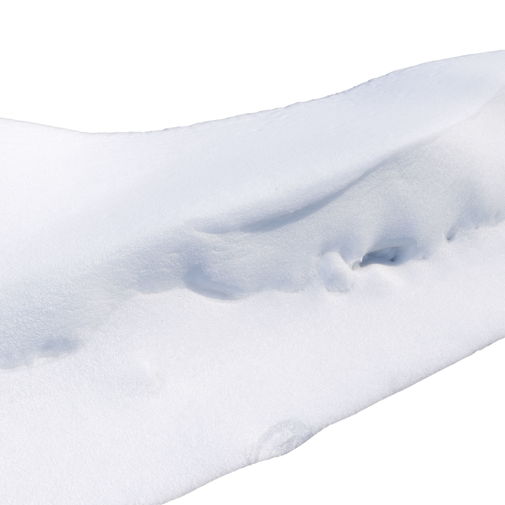 Ultra realistic Snow Cliff 1  3D model_3
