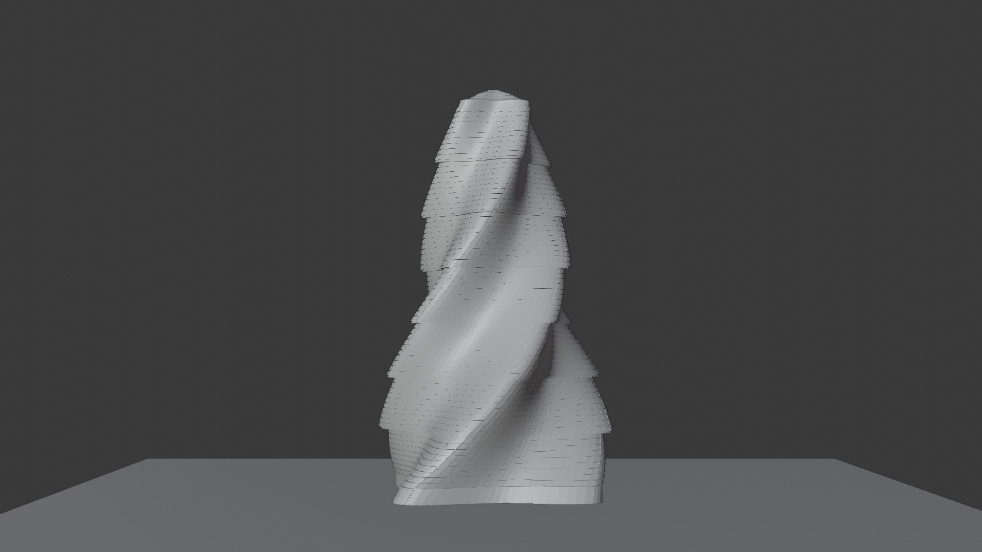 Skyscraper twisted 3D model_20