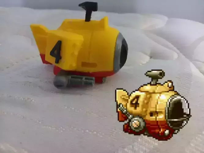 marine slug from metal sug