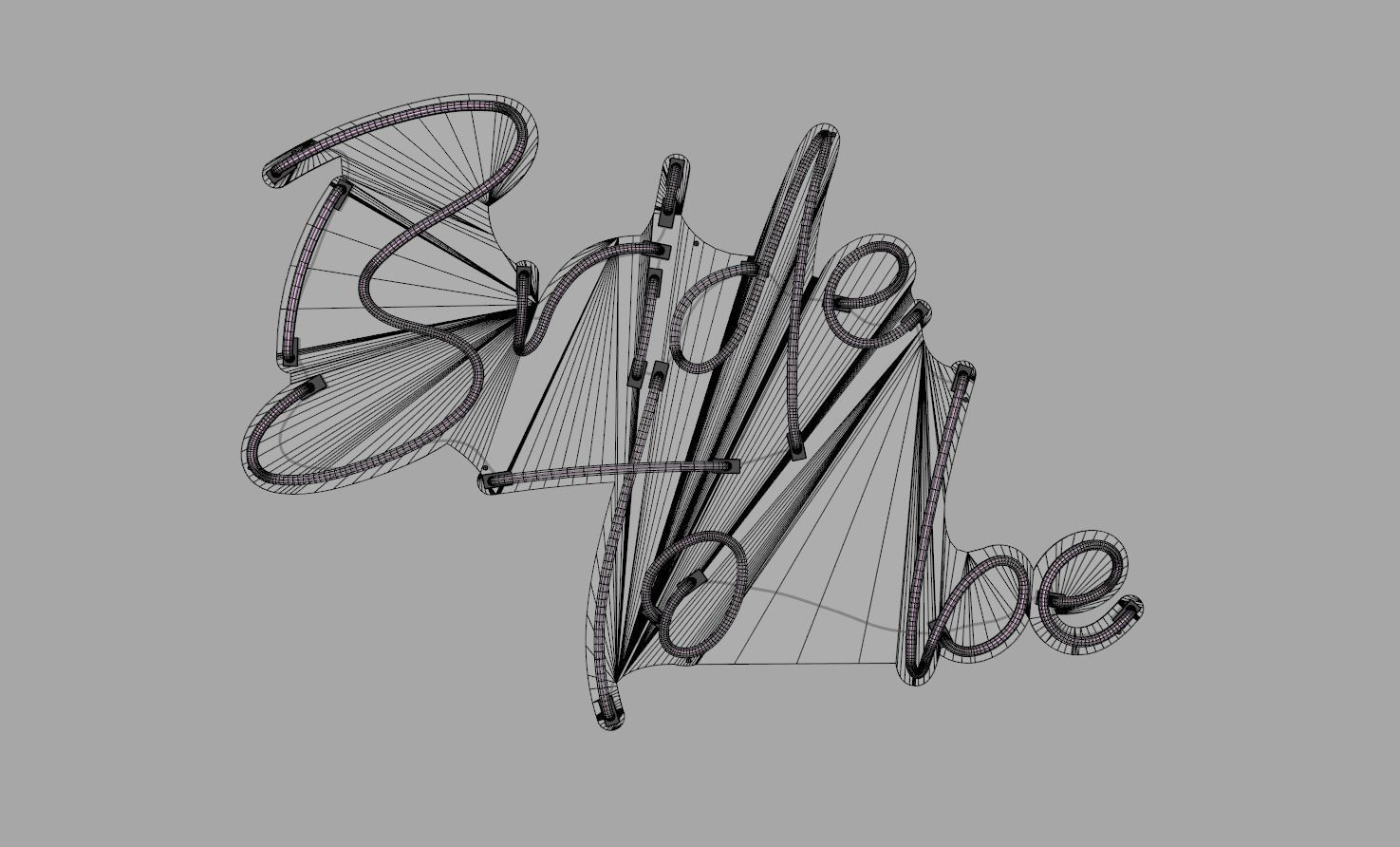 Bride To Be - Neon Sign 3D model_6