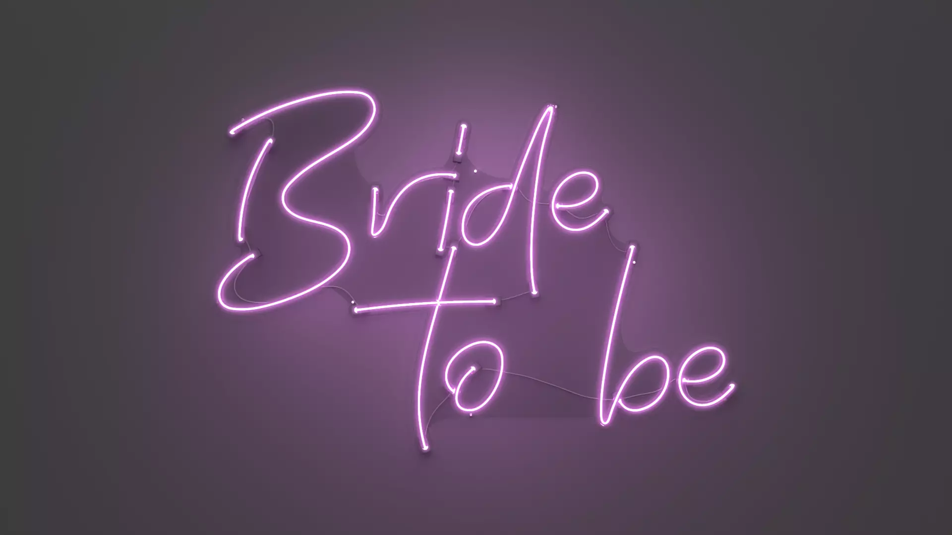 Bride To Be - Neon Sign 3D model_0