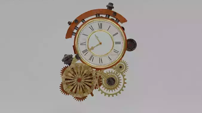 Gears Wall Clock