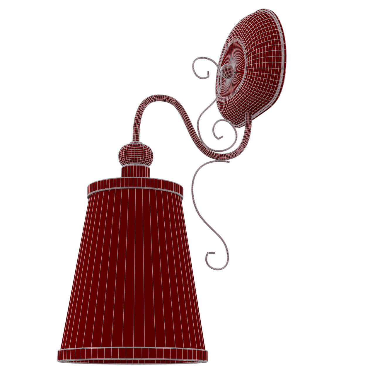  Wall lamp Driana 3D model_1