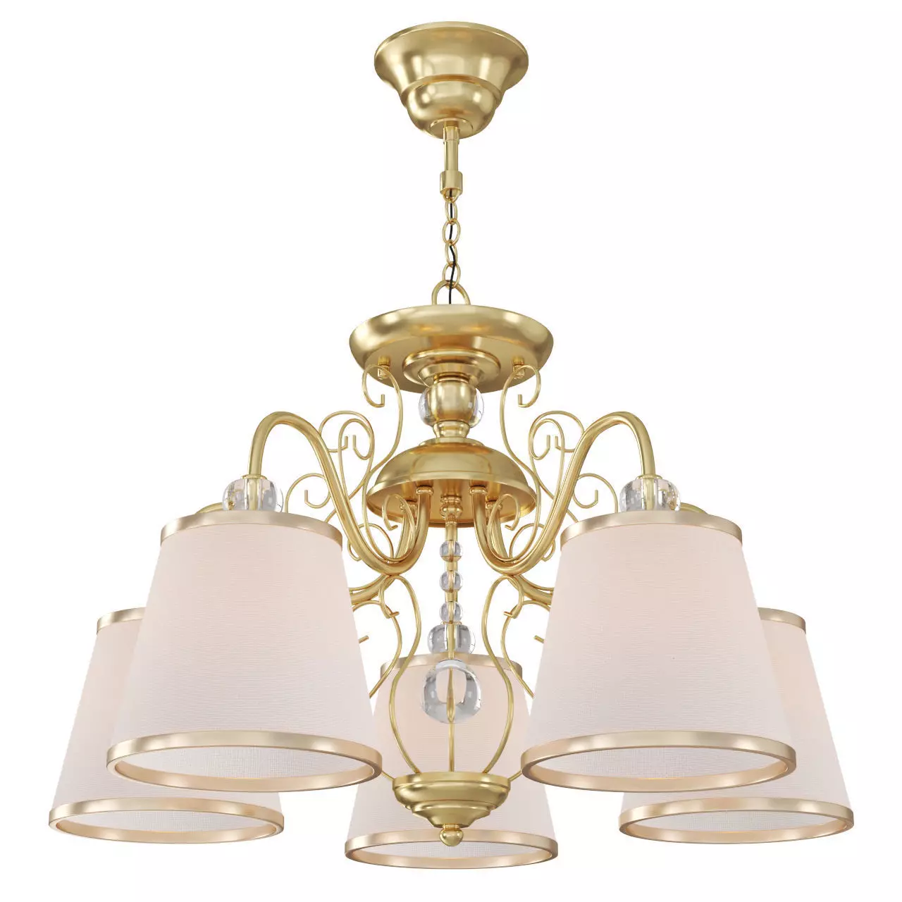 Pendant chandelier Driana 3D model_0