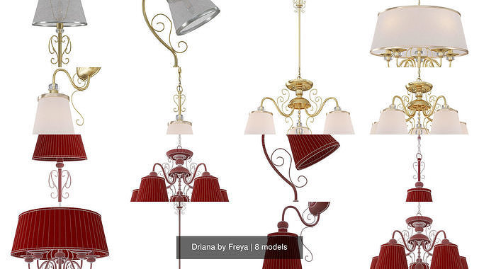 Driana by Freya 3D Model Collection