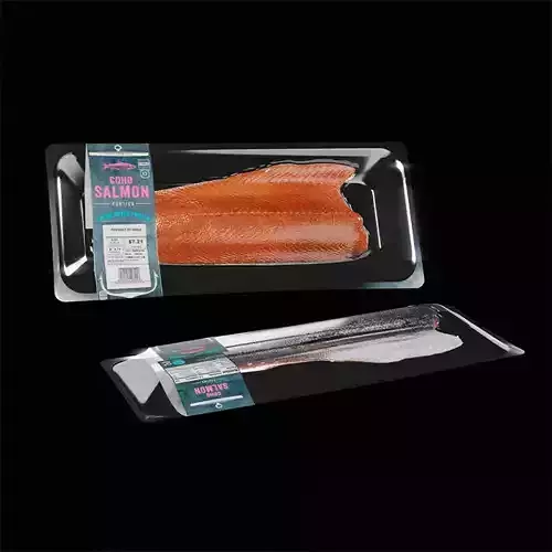 Package of Fish 2 3D model