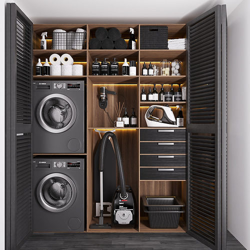 laundry room 002 3D model