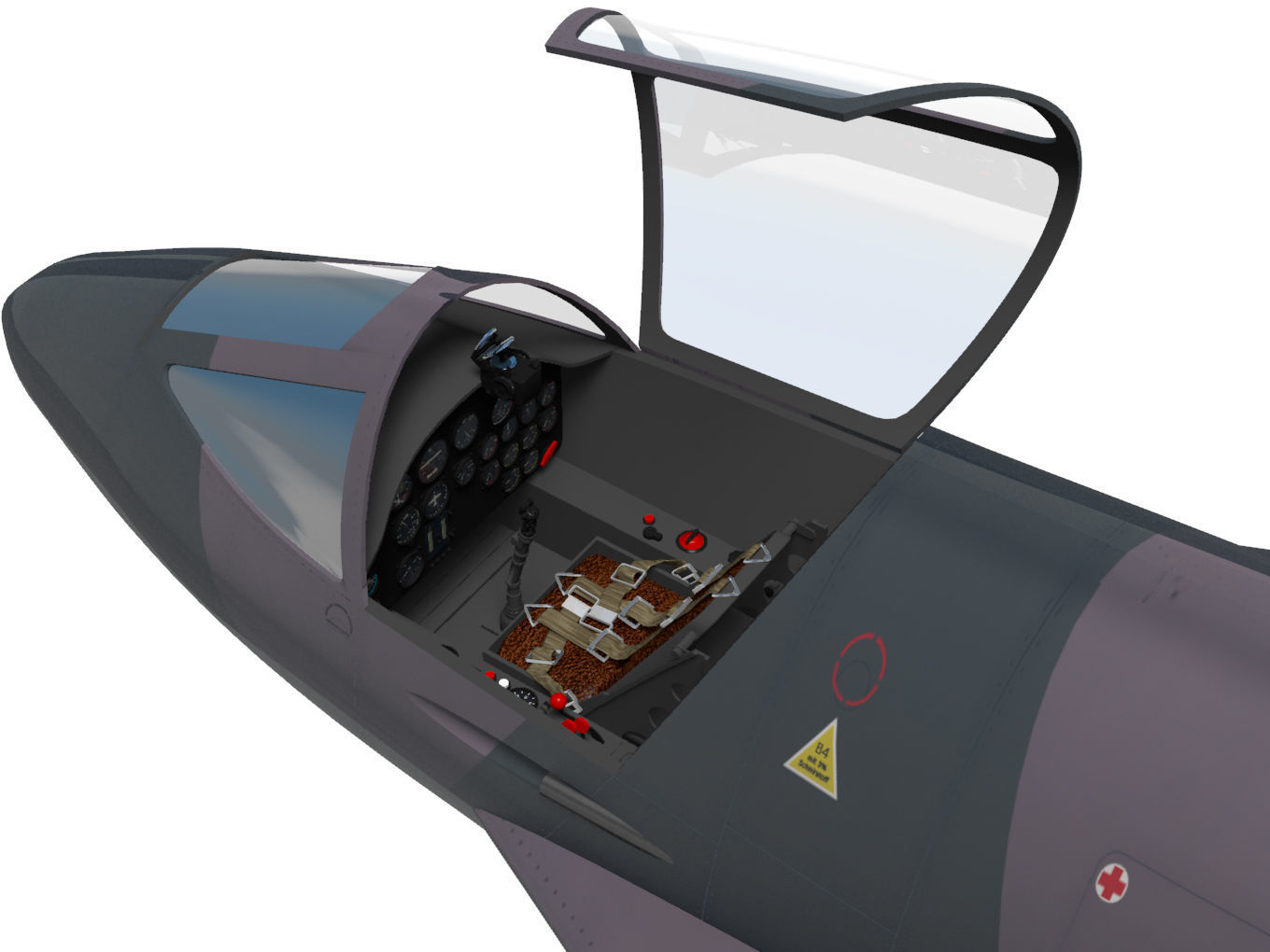 Messerschmitt P1112 3D model_12