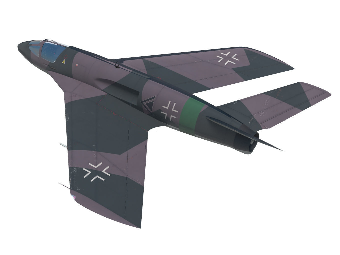 Messerschmitt P1112 3D model_2