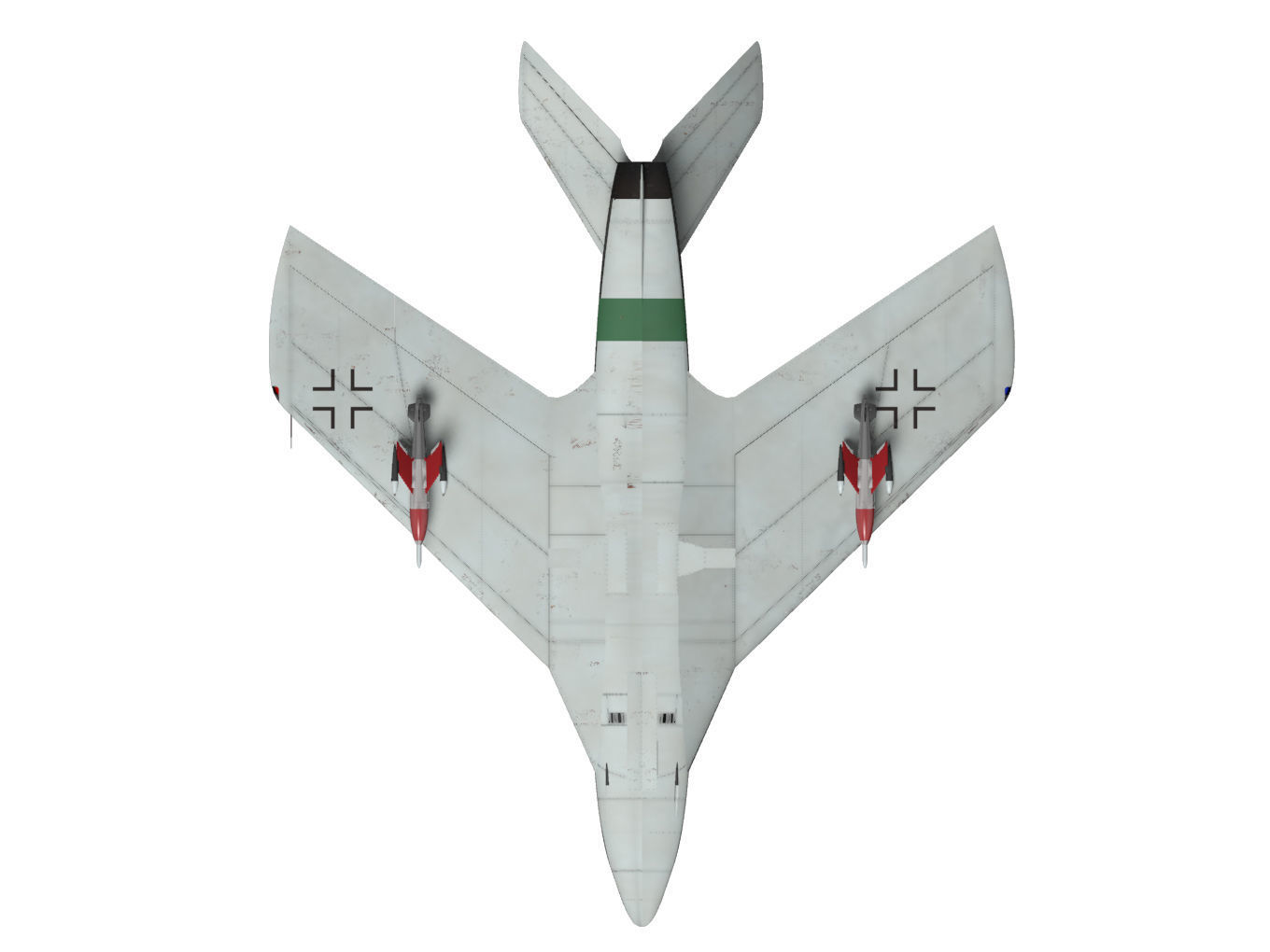 Messerschmitt P1112 3D model_11