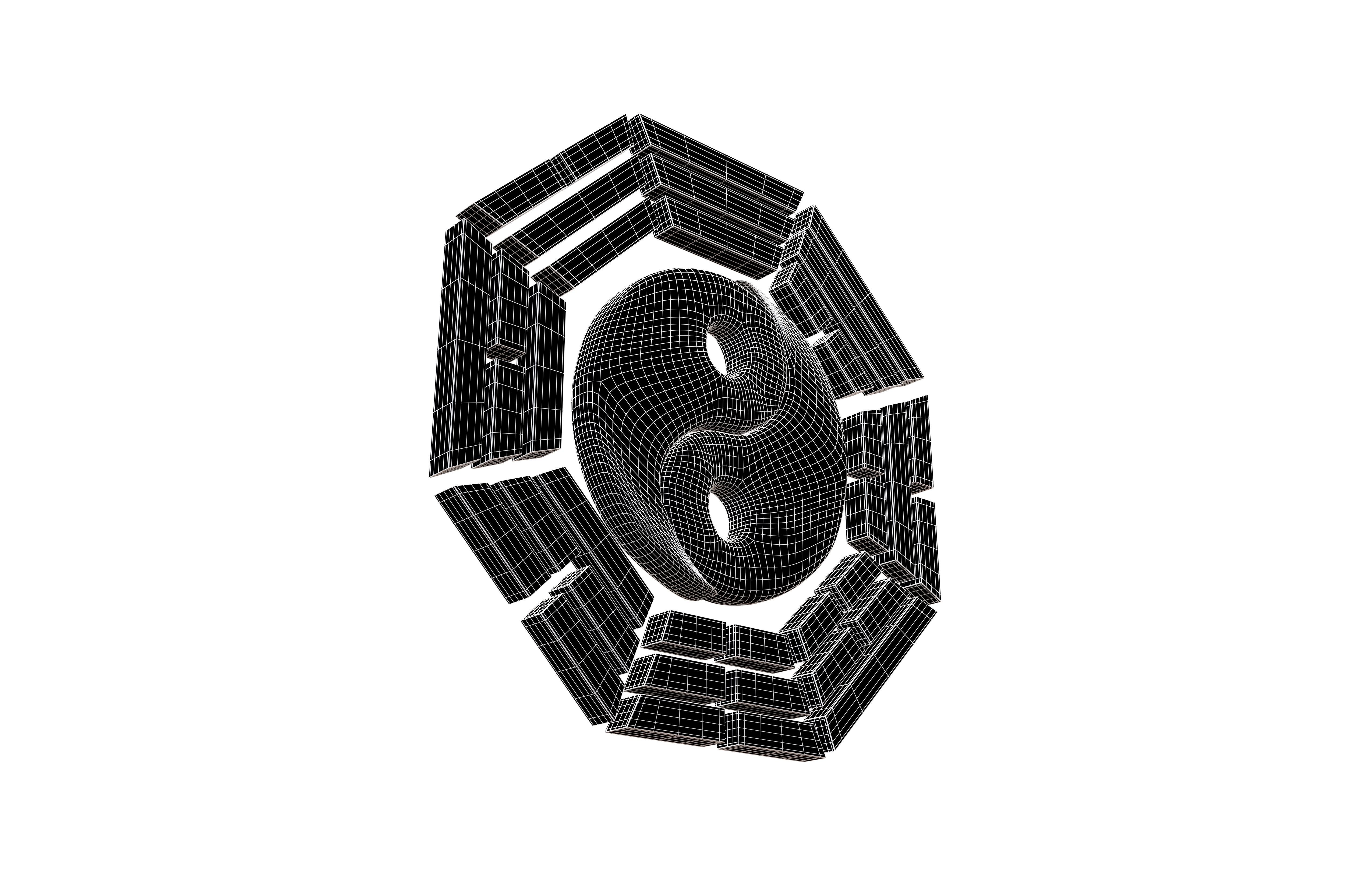 Taiji Bagua v1 003 Low-poly 3D model_9