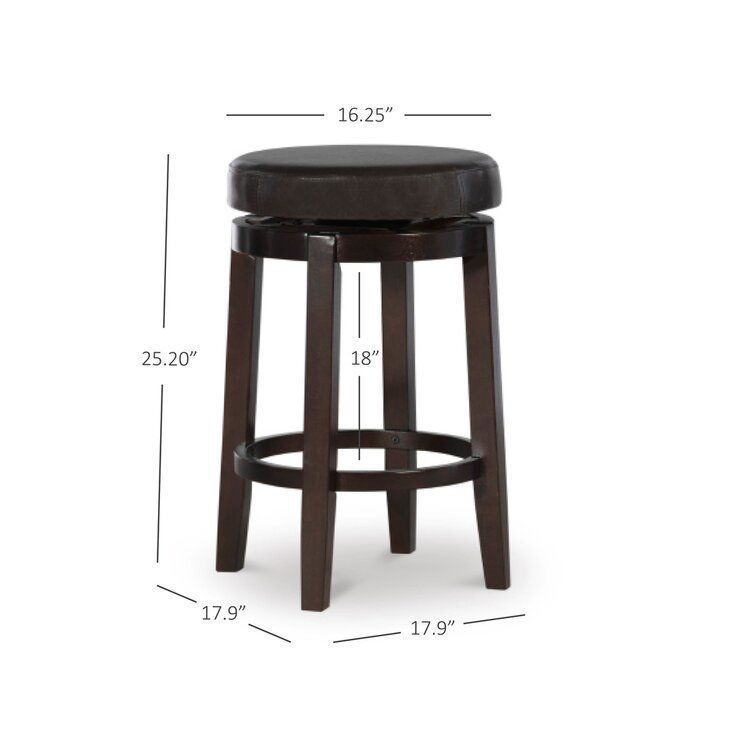 Colesberry Counter Stool Chair - 4 Colour 3D model_4